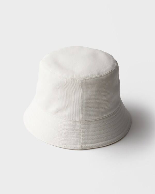 Drill bucket hat - White Drill bucket hat - White