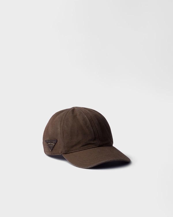 Cotton baseball cap - Brown Cotton baseball cap - Brown