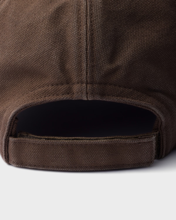 Cotton baseball cap - Brown Cotton baseball cap - Brown