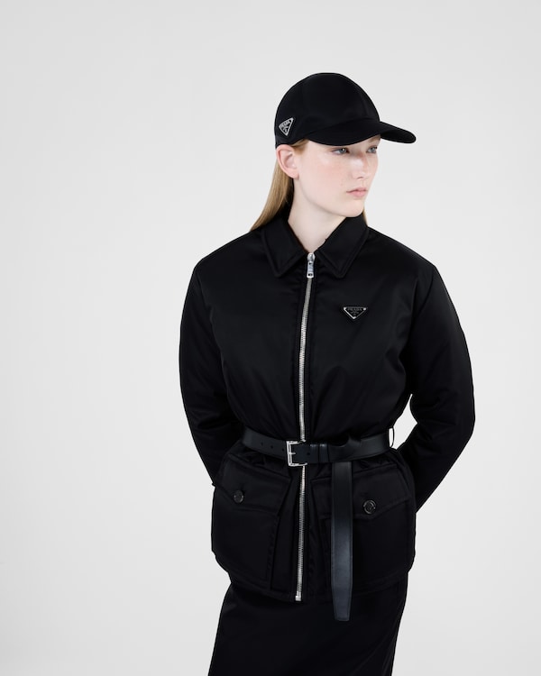 Re-Nylon baseball cap - Black Re-Nylon baseball cap - Black