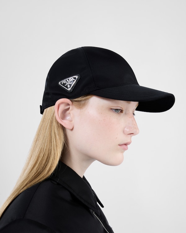 Re-Nylon baseball cap - Black Re-Nylon baseball cap - Black
