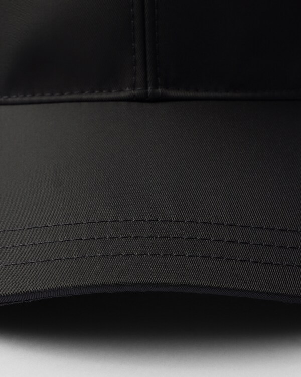 Re-Nylon baseball cap - Black Re-Nylon baseball cap - Black