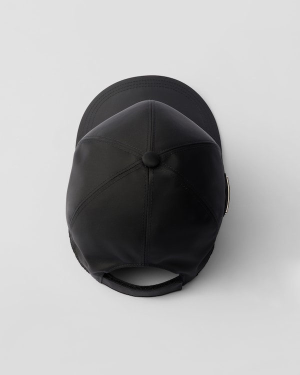 Re-Nylon baseball cap - Black Re-Nylon baseball cap - Black