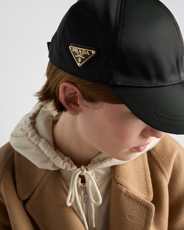 Re-Nylon baseball cap - Black Re-Nylon baseball cap - Black