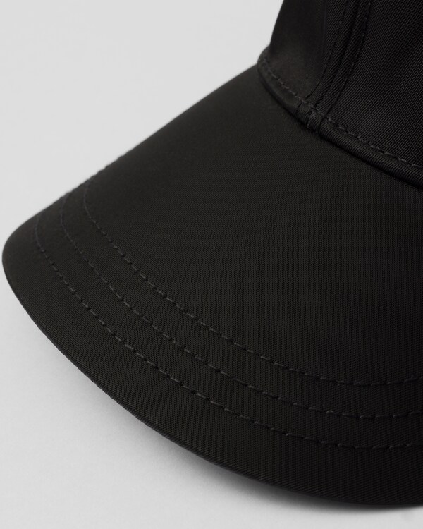 Re-Nylon baseball cap - Black Re-Nylon baseball cap - Black