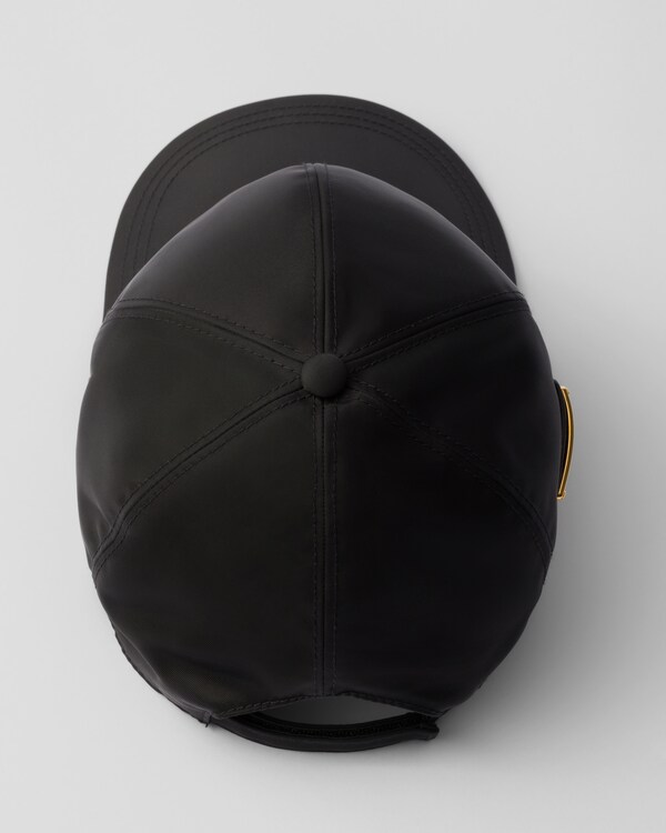 Re-Nylon baseball cap - Black Re-Nylon baseball cap - Black