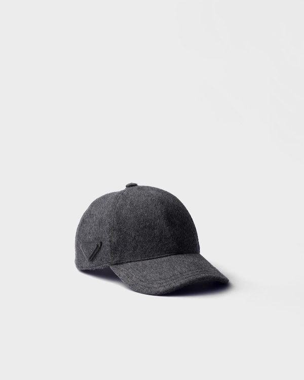 Loden fabric baseball cap - Slate Gray Loden fabric baseball cap - Slate Gray