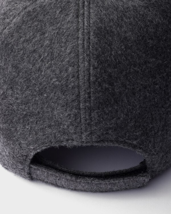 Loden fabric baseball cap - Slate Gray Loden fabric baseball cap - Slate Gray