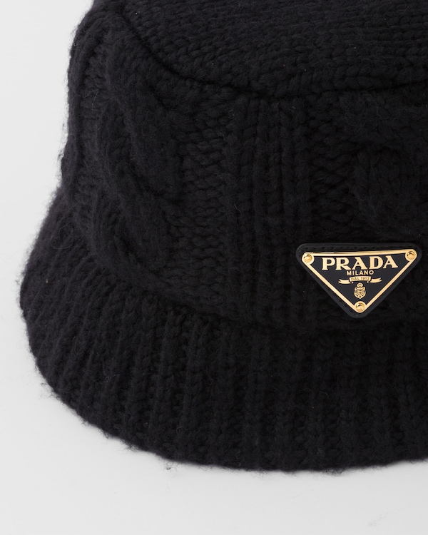 Wool bucket hat - Black Wool bucket hat - Black