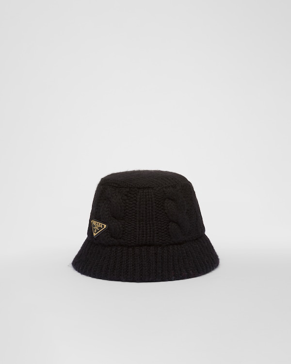 Wool bucket hat - Black Wool bucket hat - Black