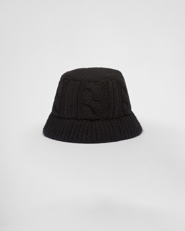 Wool bucket hat - Black Wool bucket hat - Black