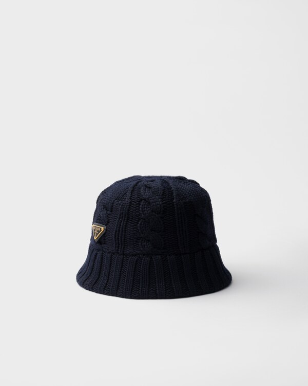 Wool bucket hat - Navy Wool bucket hat - Navy