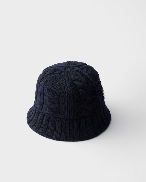 Wool bucket hat - Navy Wool bucket hat - Navy