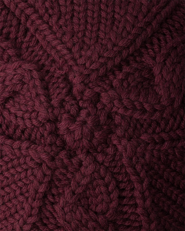 Wool bucket hat - Amaranth Red Wool bucket hat - Amaranth Red