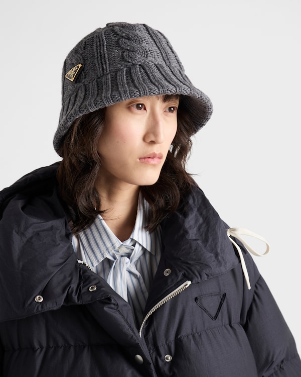Wool bucket hat - Slate Gray Wool bucket hat - Slate Gray