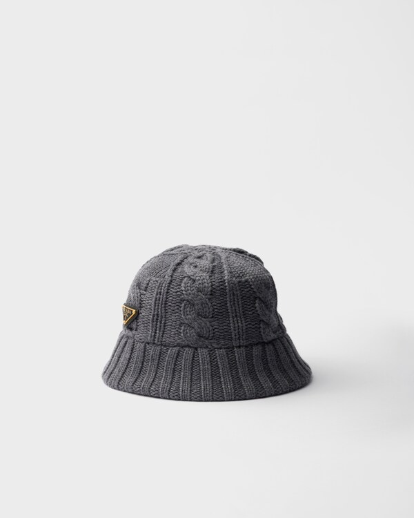 Wool bucket hat - Slate Gray Wool bucket hat - Slate Gray