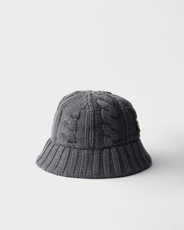 Wool bucket hat - Slate Gray Wool bucket hat - Slate Gray