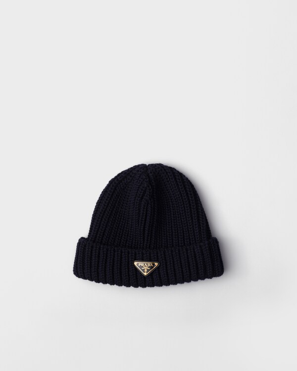 Wool beanie - Navy Wool beanie - Navy