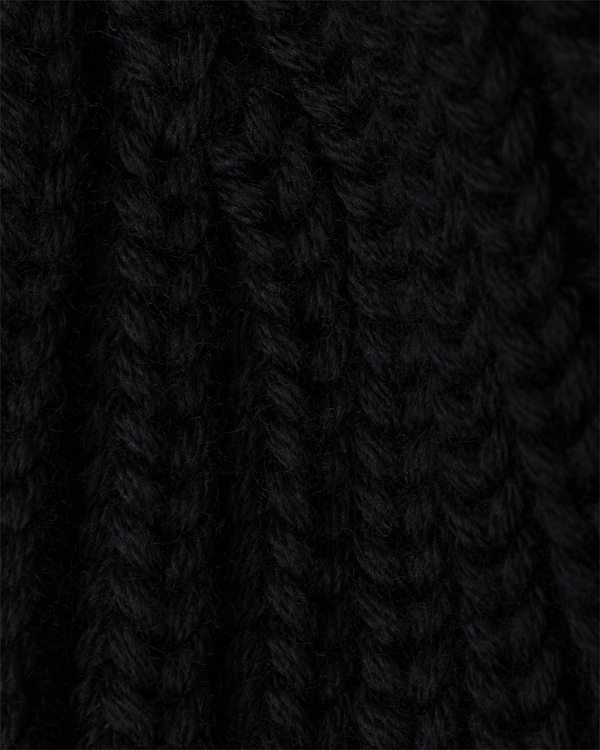 Re-Nylon and knit cap - Black Re-Nylon and knit cap - Black