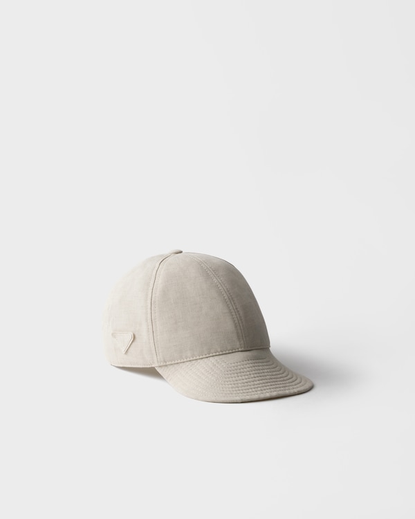 Denim baseball cap - Ecru Denim baseball cap - Ecru