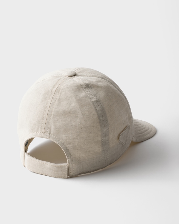 Denim baseball cap - Ecru Denim baseball cap - Ecru