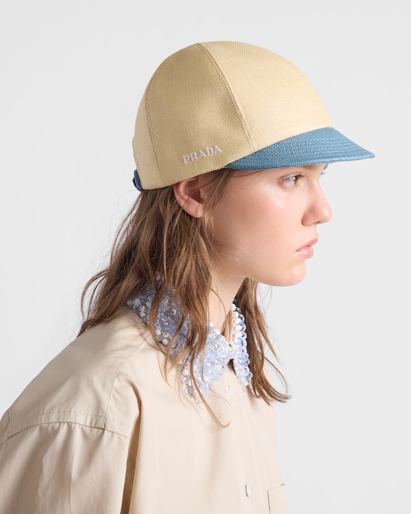 Canvas cap - Tan/Astral Blue Canvas cap - Tan/Astral Blue