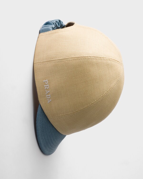 Canvas cap - Tan/Astral Blue Canvas cap - Tan/Astral Blue