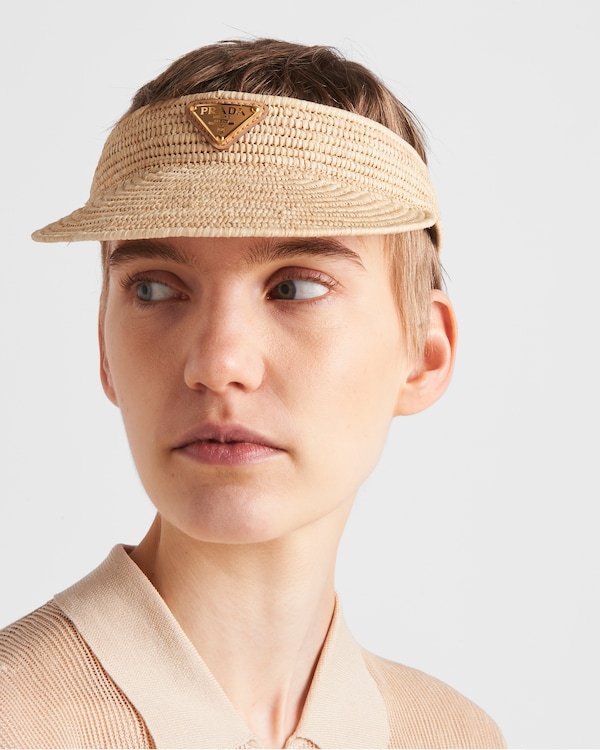 Crochet visor - Natural Crochet visor - Natural