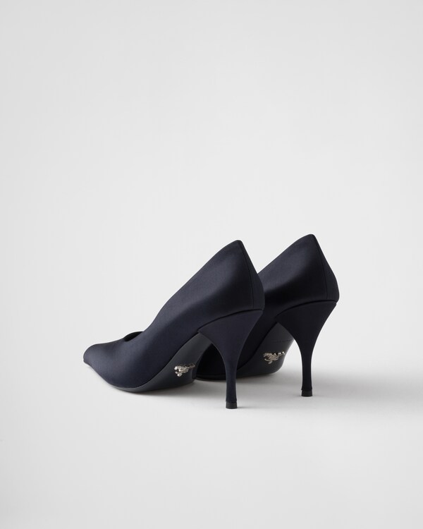Satin pumps - Navy Satin pumps - Navy
