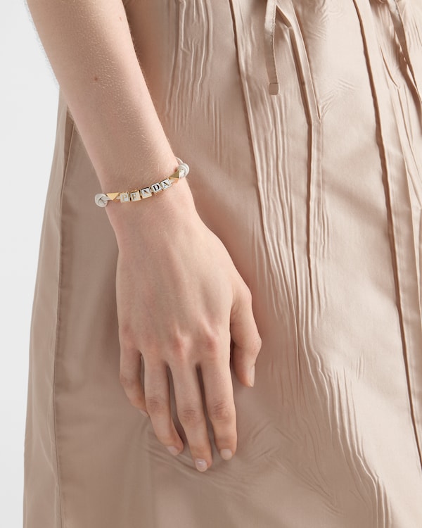Nappa leather bracelet - White Nappa leather bracelet - White