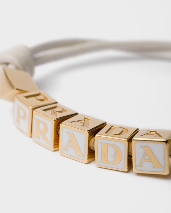 Nappa leather bracelet - White Nappa leather bracelet - White