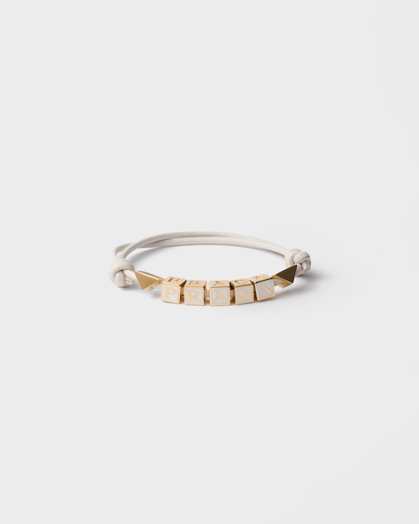 Nappa leather bracelet - White Nappa leather bracelet - White