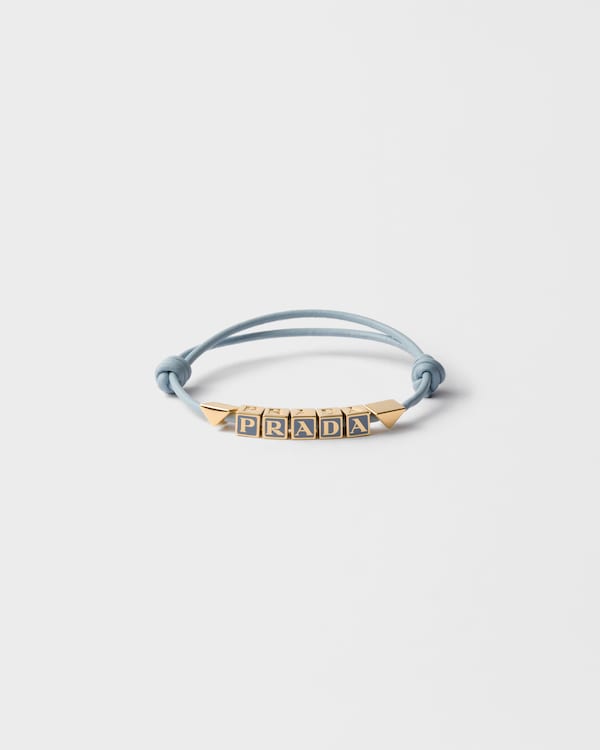 Nappa leather bracelet - Astral Blue Nappa leather bracelet - Astral Blue