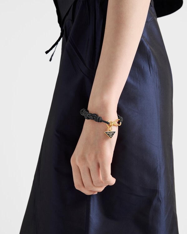 Nappa leather bracelet - Black Nappa leather bracelet - Black