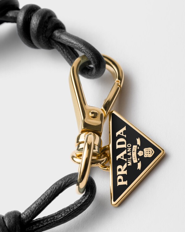 Nappa leather bracelet - Black Nappa leather bracelet - Black