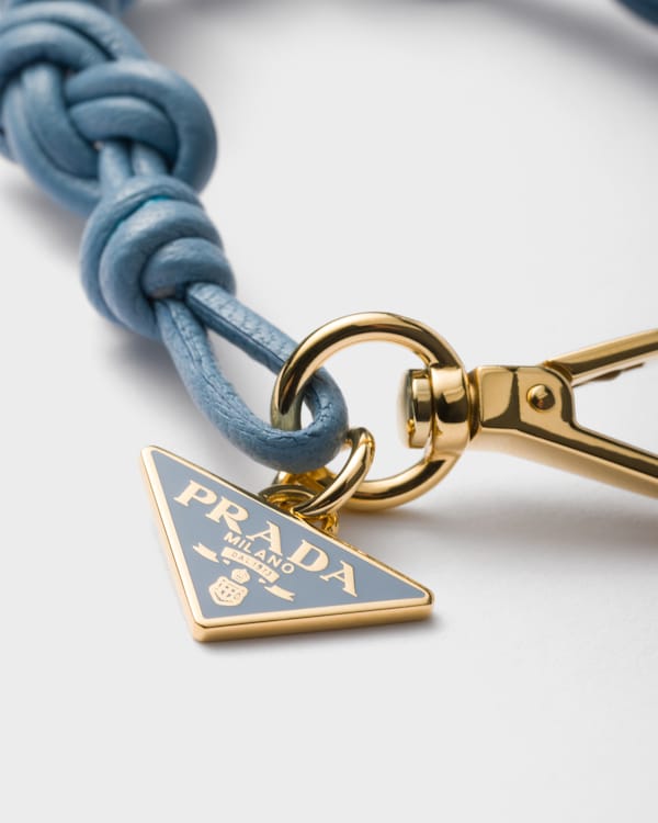 Nappa leather bracelet - Astral Blue Nappa leather bracelet - Astral Blue