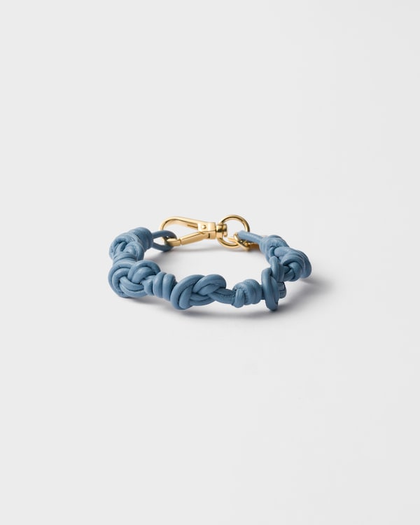 Nappa leather bracelet - Astral Blue Nappa leather bracelet - Astral Blue