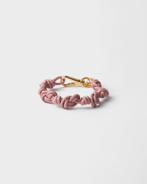 Nappa leather bracelet - Peach Nappa leather bracelet - Peach