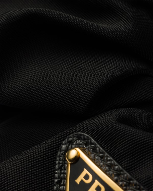 Re-Nylon scrunchie - Black Re-Nylon scrunchie - Black