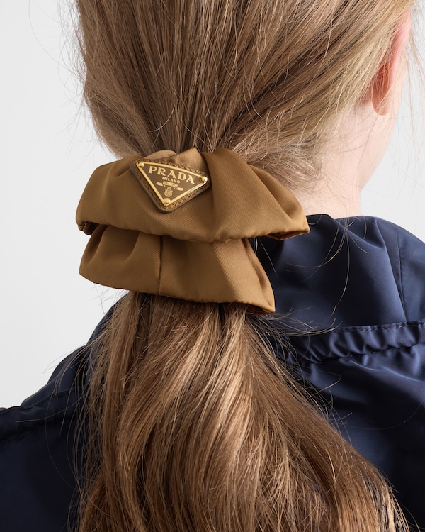 Re-Nylon scrunchie - Brandy Re-Nylon scrunchie - Brandy