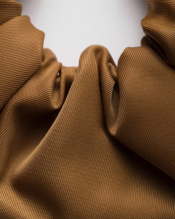 Re-Nylon scrunchie - Brandy Re-Nylon scrunchie - Brandy