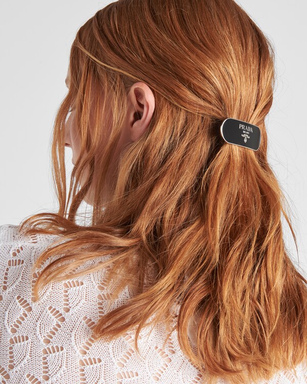 Metal hair clip - Black Metal hair clip - Black