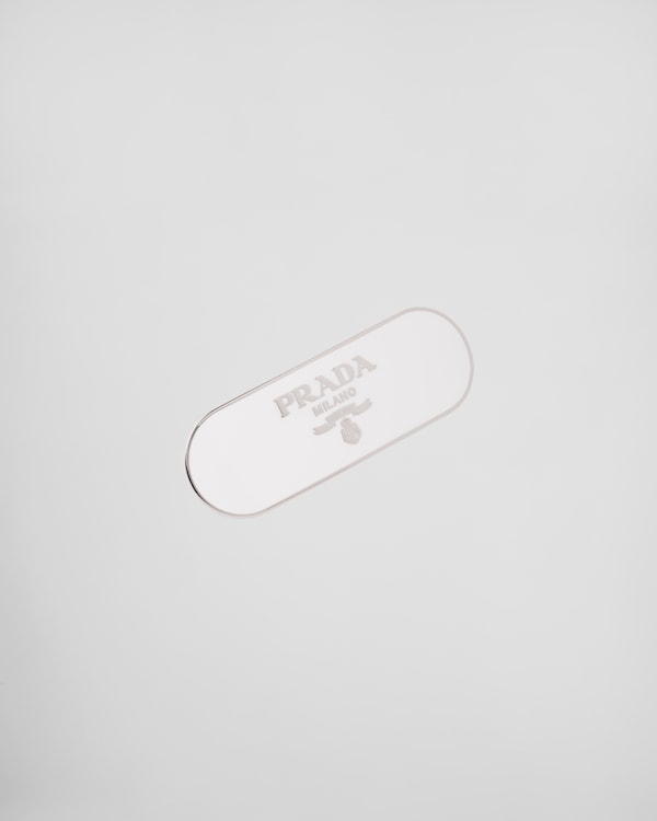 Metal hair clip - White Metal hair clip - White