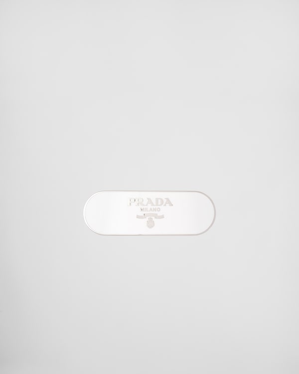 Metal hair clip - White Metal hair clip - White