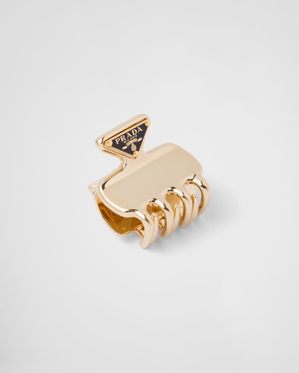 Metal hair clip - Gold Metal hair clip - Gold