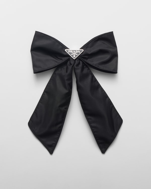 Re-Nylon hair clip - Black Re-Nylon hair clip - Black