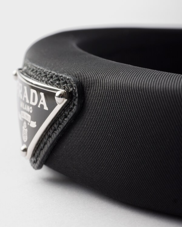 Re-Nylon headband - Black Re-Nylon headband - Black