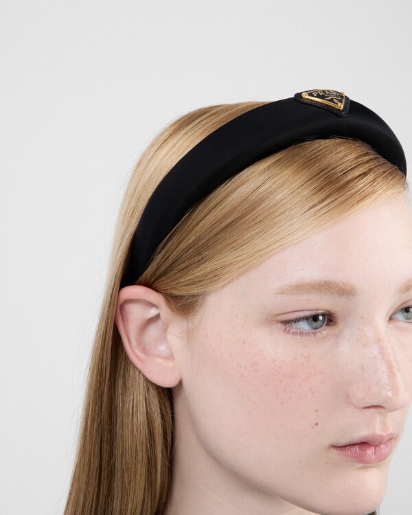 Re-Nylon headband - Black Re-Nylon headband - Black