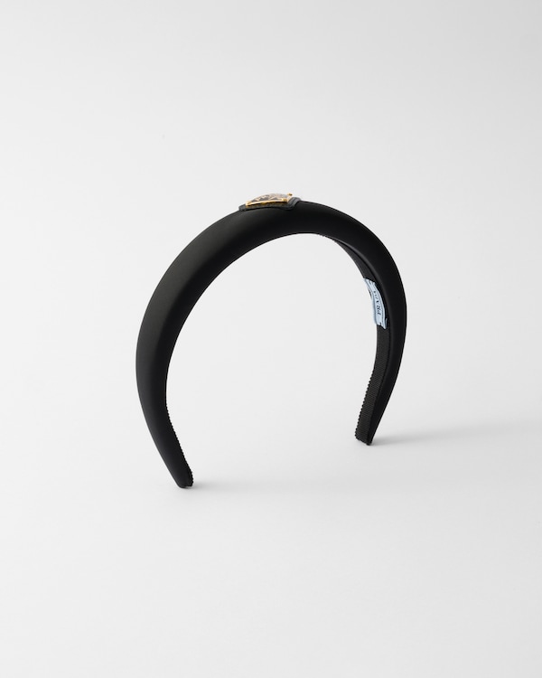 Re-Nylon headband - Black Re-Nylon headband - Black