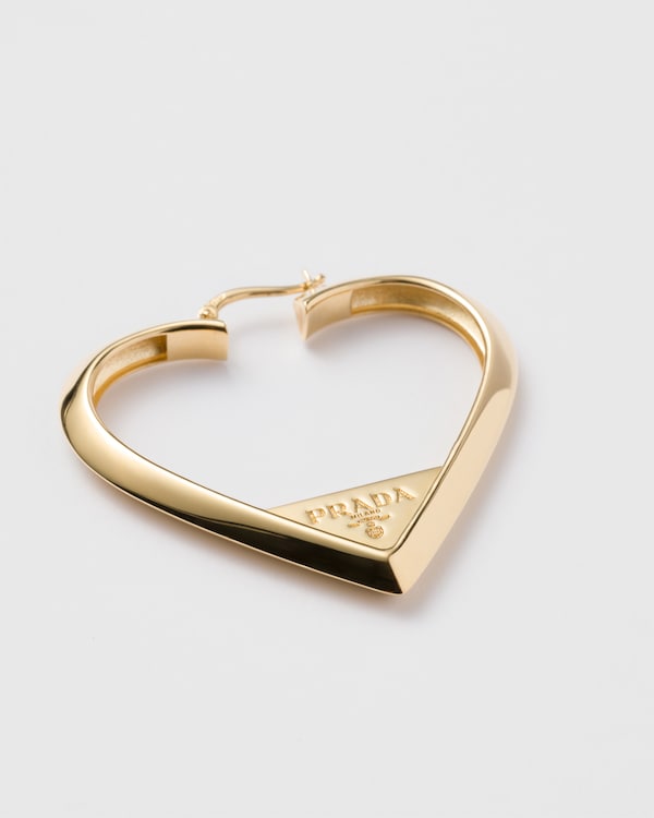 Metal earrings - Gold Metal earrings - Gold
